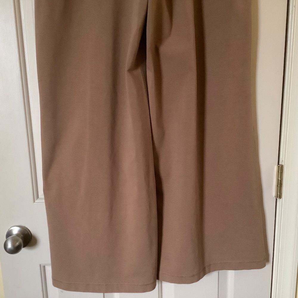 Lands End Starfish High Rise Palazzo Pants Coriander SZ L (14-16) - Picture 12 of 16